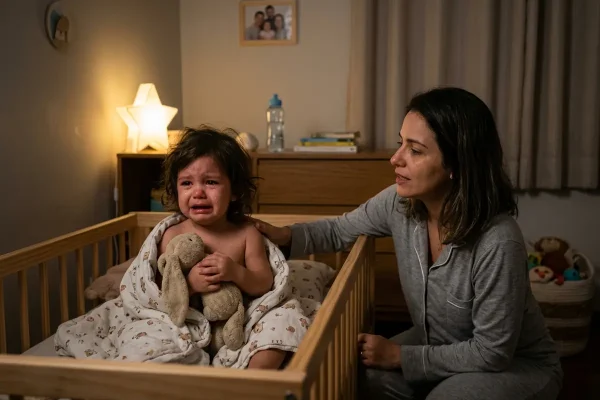 11 - Criança acorda chorando à noite o que pode estar por trás