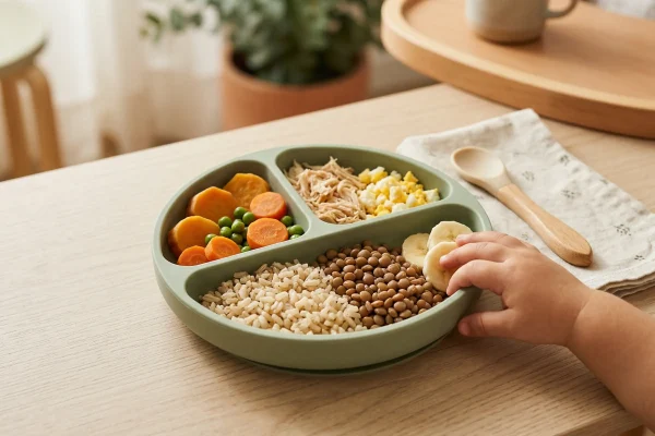 9 - COMO MONTAR UM PRATO EQUILIBRADO PARA CRIANÇAS DE 1 A 3 ANOS