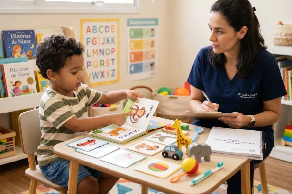 DESENVOLVIMENTO DA LINGUAGEM INFANTIL QUANDO PROCURAR AVALIAÇÃO ESPECIALIZADA